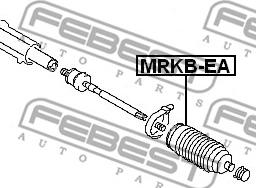 Febest MRKB-EA - Пыльник, рулевое управление parts5.com