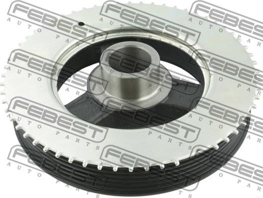 Febest MZDS-CX7 - Шкив коленчатого вала parts5.com