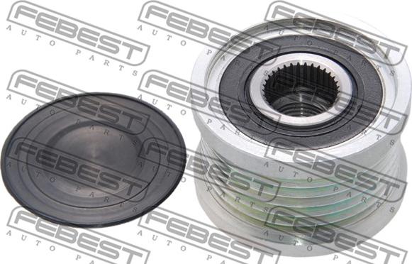 Febest NDS-J31 - Шкив генератора, муфта parts5.com