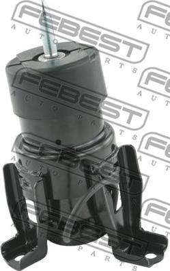 Febest NM-J32RR - Подушка, опора, подвеска двигателя parts5.com