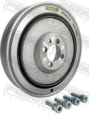 Febest OPDS-Z19 - Шкив коленчатого вала parts5.com