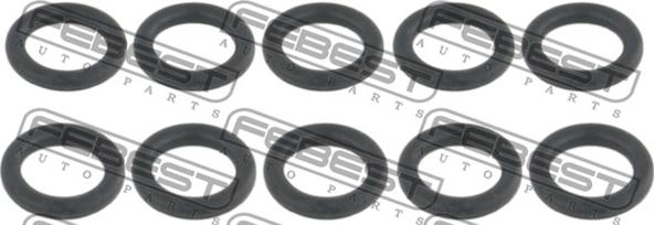 Febest RINGAH-028-PCS10 - Уплотнительное кольцо, линия кондиционера parts5.com