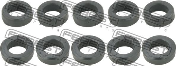 Febest RINGFL-010-PCS10 - Уплотнительное кольцо, клапанная форсунка parts5.com