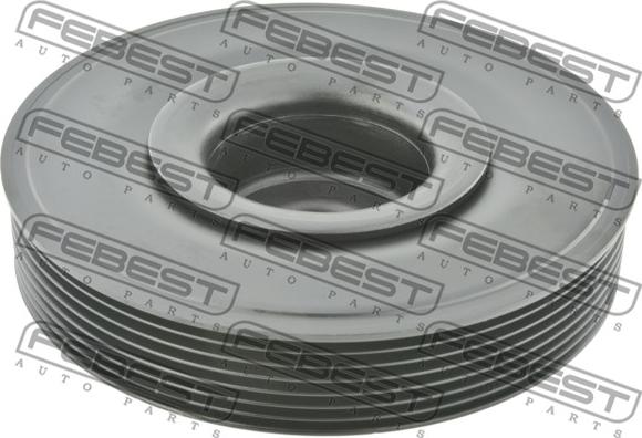 Febest RNDS-F4R - Belt Pulley, crankshaft parts5.com