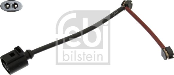 Febi Bilstein 44549 - Сигнализатор, износ тормозных колодок parts5.com