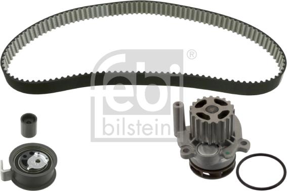 Febi Bilstein 45125 - Водяной насос + комплект зубчатого ремня parts5.com