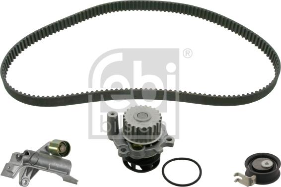 Febi Bilstein 45128 - Водяной насос + комплект зубчатого ремня parts5.com