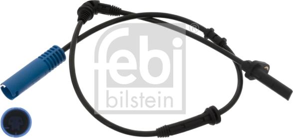 Febi Bilstein 46593 - Датчик ABS, частота вращения колеса parts5.com