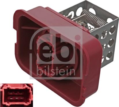 Febi Bilstein 48926 - Сопротивление, реле, вентилятор салона parts5.com