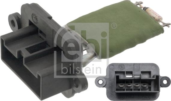 Febi Bilstein 48299 - Сопротивление, реле, вентилятор салона parts5.com