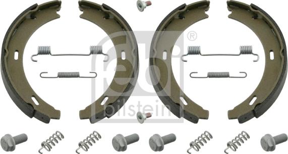 Febi Bilstein 02100 - Комплект тормозов, ручник, парковка parts5.com