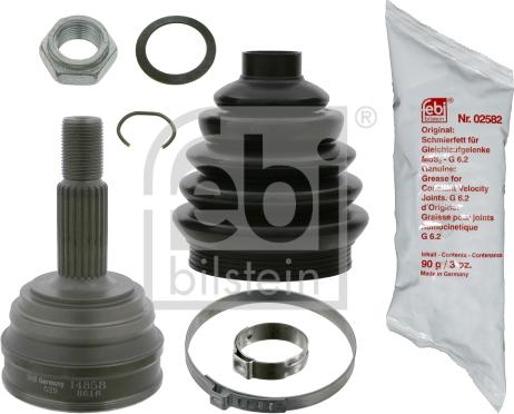 Febi Bilstein 14860 - Шарнирный комплект, ШРУС, приводной вал parts5.com