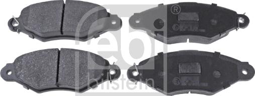 Febi Bilstein 16441 - Тормозные колодки, дисковые, комплект parts5.com