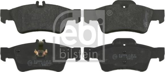 Febi Bilstein 16451 - Тормозные колодки, дисковые, комплект parts5.com