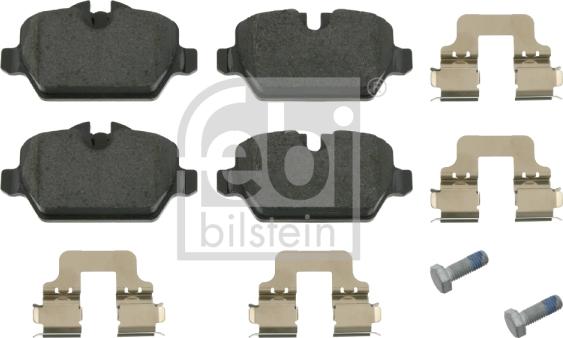 Febi Bilstein 16560 - Тормозные колодки, дисковые, комплект parts5.com