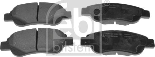 Febi Bilstein 16589 - Тормозные колодки, дисковые, комплект parts5.com