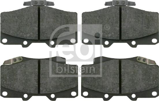 Febi Bilstein 16537 - Тормозные колодки, дисковые, комплект parts5.com
