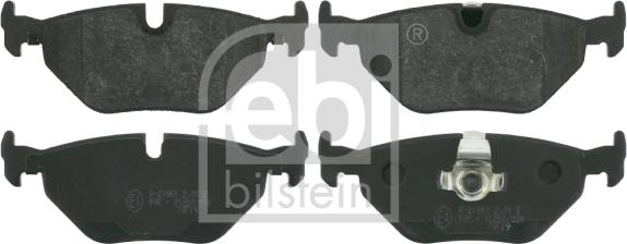 Febi Bilstein 16190 - Тормозные колодки, дисковые, комплект parts5.com