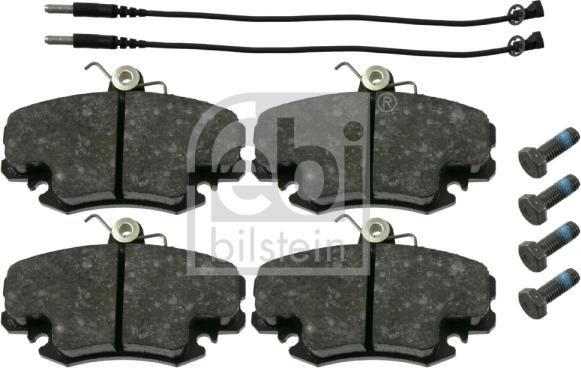 Febi Bilstein 16191 - Brake Pad Set, disc brake parts5.com