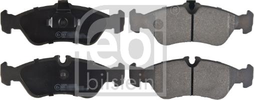 Febi Bilstein 16160 - Тормозные колодки, дисковые, комплект parts5.com
