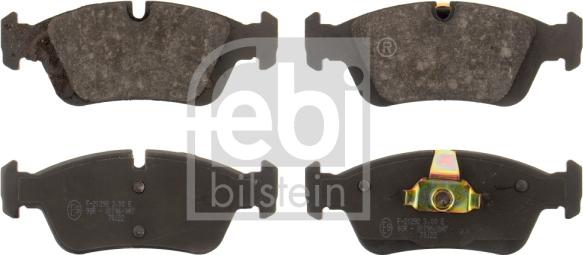 Febi Bilstein 16343 - Тормозные колодки, дисковые, комплект parts5.com