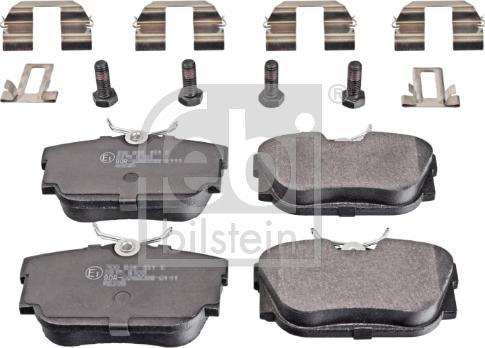 Febi Bilstein 16382 - Brake Pad Set, disc brake parts5.com