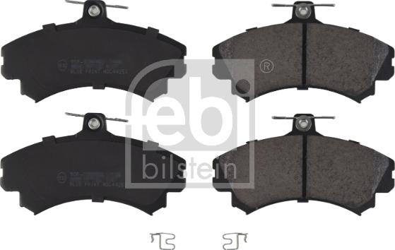 Febi Bilstein 16213 - Тормозные колодки, дисковые, комплект parts5.com