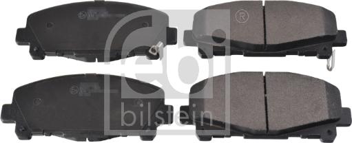 Febi Bilstein 16792 - Тормозные колодки, дисковые, комплект parts5.com