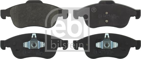 Febi Bilstein 16783 - Brake Pad Set, disc brake parts5.com