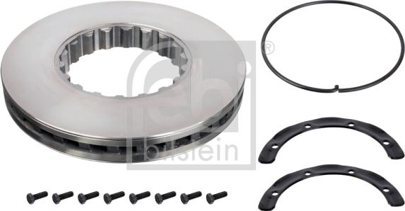 Febi Bilstein 104672 - Тормозной диск parts5.com