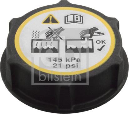 Febi Bilstein 105933 - Крышка, резервуар охлаждающей жидкости parts5.com