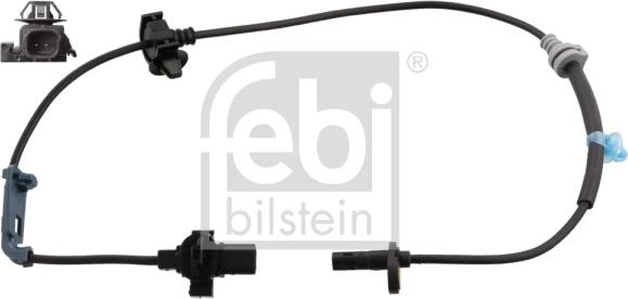 Febi Bilstein 106344 - Датчик ABS, частота вращения колеса parts5.com