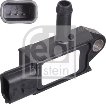 Febi Bilstein 100854 - Датчик, давление выхлопных газов parts5.com