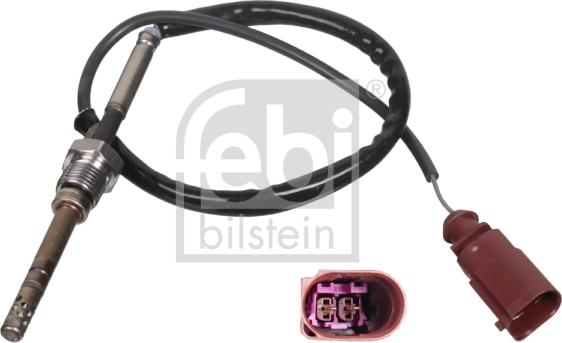 Febi Bilstein 100851 - Датчик, температура выхлопных газов parts5.com