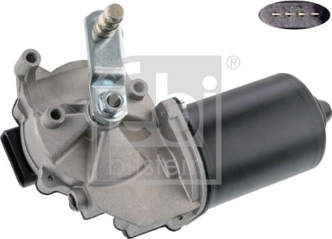 Febi Bilstein 107155 - Двигатель стеклоочистителя parts5.com