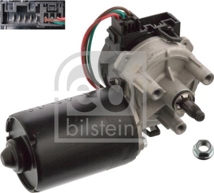 Febi Bilstein 107272 - Двигатель стеклоочистителя parts5.com