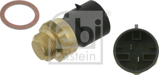 Febi Bilstein 11915 - Interruptor de temperatura, ventilador del radiador parts5.com