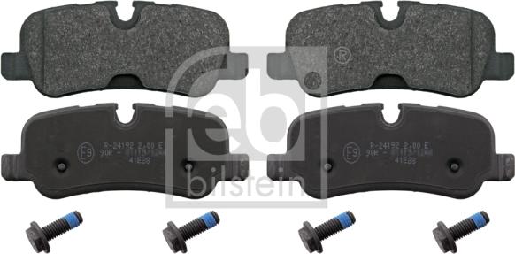 Febi Bilstein 116118 - Тормозные колодки, дисковые, комплект parts5.com