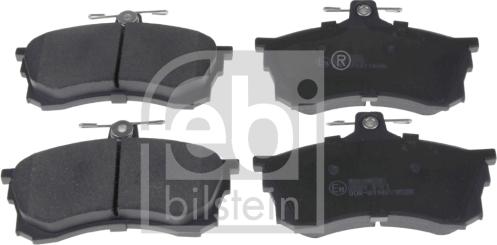 Febi Bilstein 116363 - Тормозные колодки, дисковые, комплект parts5.com