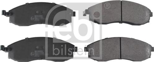 Febi Bilstein 116322 - Тормозные колодки, дисковые, комплект parts5.com