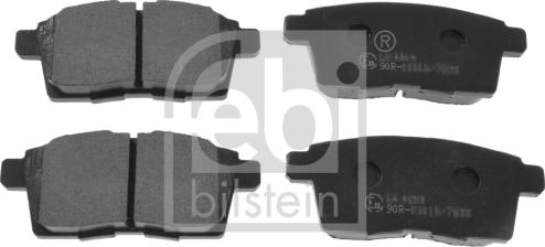 Febi Bilstein 116370 - Тормозные колодки, дисковые, комплект parts5.com