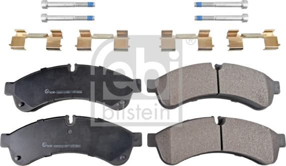 Febi Bilstein 116257 - Тормозные колодки, дисковые, комплект parts5.com