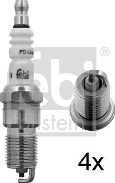 Febi Bilstein 13440 - Bujía de encendido parts5.com