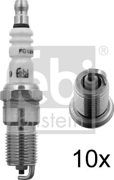 Febi Bilstein 13441 - Свеча зажигания parts5.com