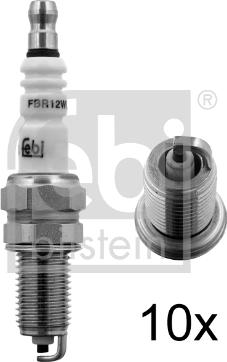 Febi Bilstein 13406 - Свеча зажигания parts5.com