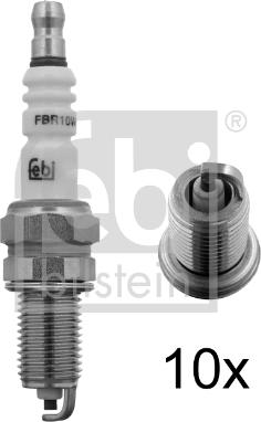 Febi Bilstein 13403 - Свеча зажигания parts5.com