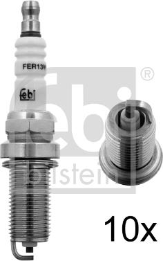 Febi Bilstein 13435 - Spark Plug parts5.com