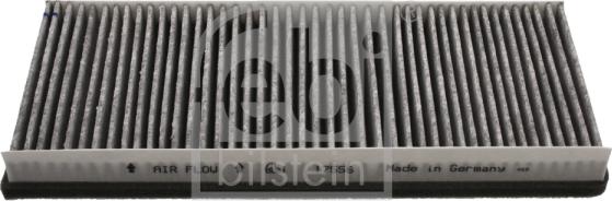 Febi Bilstein 17556 - Фильтр воздуха в салоне parts5.com
