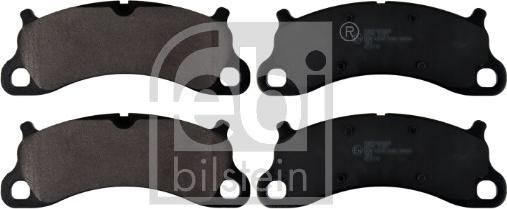Febi Bilstein 175676 - Тормозные колодки, дисковые, комплект parts5.com