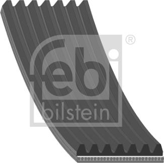 Febi Bilstein 176708 - V-Ribbed Belt parts5.com